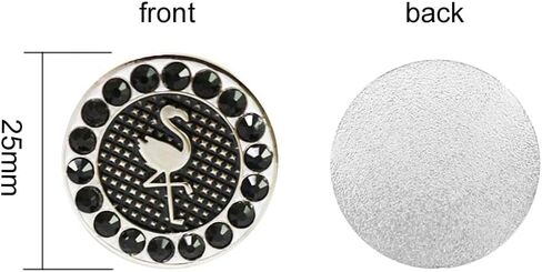 Golf Ball Markers Crystal Ball Markers Pack of 3 in Saudi Arabia