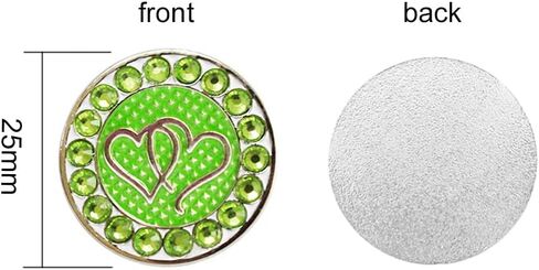 Golf Ball Markers Crystal Ball Markers Pack of 3 in Saudi Arabia