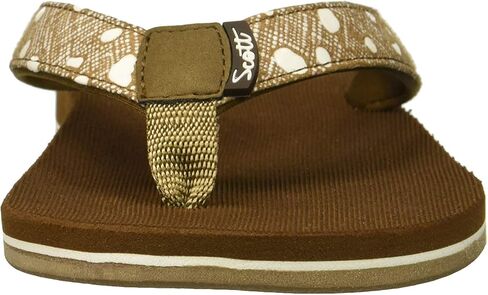 صنادل سكوت هاواي للنساء | شبشب هانالي المبطن للاستخدام اليومي طوال اليوم | عمود دعم آمن لأصابع القدم | حزام مصمم بنقاط البولكا، مبطن بالنيوبرين الناعم، وجاهز للمغامرة المائية in Kuwait