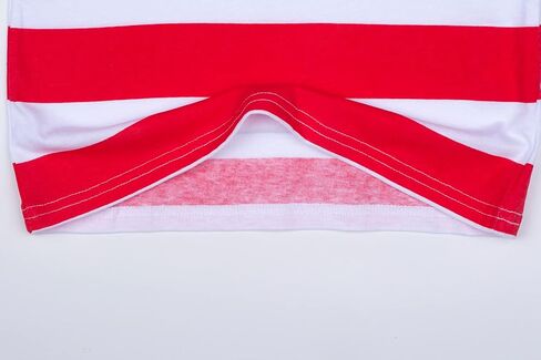 تي شيرت Little Boys 4th of July تي شيرت قطني العلم الأمريكي الوطني للأطفال الصغار بأكمام قصيرة in Saudi Arabia