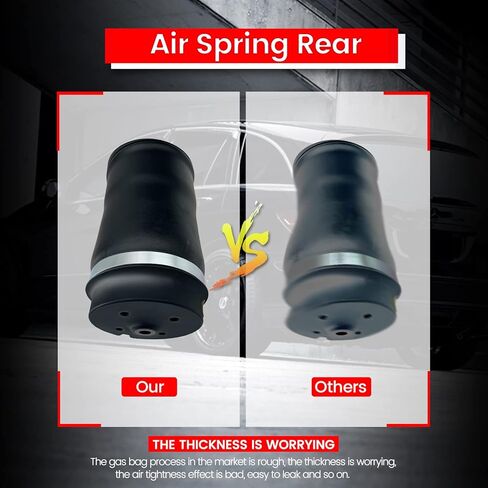 حقيبة زنبركية للتعليق الهوائي الخلفي من VIGOR متوافقة مع سيارة Benz R320 R350 R500 R550 R63 AMG، رقم OEM 2513200025، 2513200325، 2513200425 in Kuwait