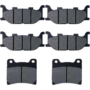 vstar 1100 brake pads Front and Rear for Yamaha 1100 vstar XVS 1100 Virago 1100 XV1100 XVS 1100 Custom A Dragstar Classic XVS1100 V-Star Slverado Drag Star 1100 Custom Midnight