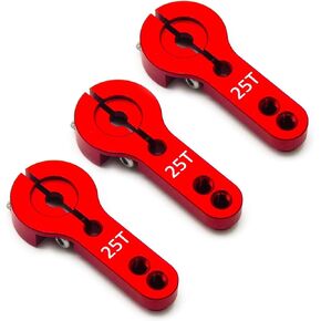 3pcs Aluminum 25T Servo Horn for RC Car Crawler Large Torque Digital Coreless Servo Parts