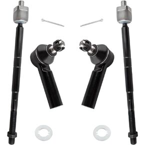 BOXI 4pcs Front Inner and Outer Tie Rod Ends Fit for Ford Escape 2005-2009 / for Mazda Tribute 2005-2009 / for Mercury Mariner 2005-2009 - Not for Hybrid Models | EV800366 ES3631