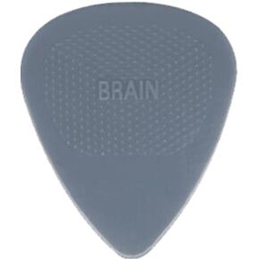 D'Andrea Snarling Dog Brain Nylon Guitar Picks 72 Pack Refill (Grey, 1.00mm)