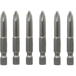 Snappy Tools #2 x 2 Inch Phillips Driver Bits (6 Pcs.) #62222