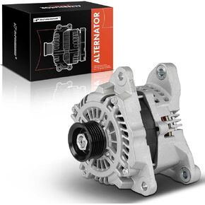 A-Premium Alternator Compatible with Dodge Ram 2500 2010 & Ram 1500 2012-2023, 1500 Classic 2019-2023, 2500 2011-2023, 3500 2011-2023, 4500 2014-2021, 5500 2014-2022, 12V 180A 6-Groove Pulley CW