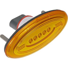 Dorman 888-5411 Front Side Marker Light Assembly Compatible with Select Peterbilt Models