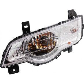 CarLights360: For 2009 2010 2011 2012 Chevy Traverse Front Signal/Corner Light Assembly Driver Side w/Bulbs - CAPA Certified Replacement for GM2520194 | 20794799, 25778618