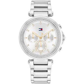 Tommy Hilfiger Womens Casual Watch - Multifunction Stainless Steel Wristwatch - Water Resistant up to 5 ATM/50 Meters - Premium Fashion Timepiece for All Occasions - 38 mm