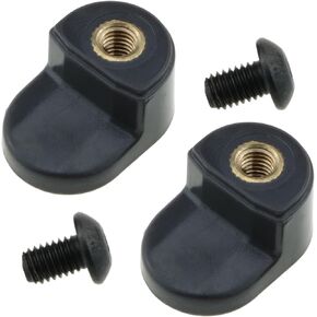 Scooter Fender Hook 2pcs Rear Fender Hooks with 2pcs Screws Gel Sleeve Mudguard Hook for M365 Electric Scooter