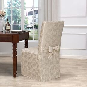 Madison Desert Skies SLIPCOVER, Dining Room Chair, Polyester,Gold in Kuwait