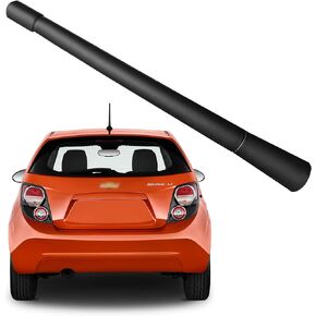 7 Inch Antenna Replacement for Chevy Sonic (2012-2020), Flexible Rubber Chevrolet Sonic Antenna Mast