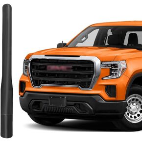 4 Inch Antenna Replacement for GMC Sierra (2015-2022), GMC Sierra 1500 2500 3500 Antenna, Aluminium Antenna Mast