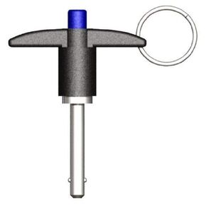 Innovative Components AL4X1500T-01 T Handle Locking Pin 1/4" diameter X 1.50" grip length 4130 steel zinc