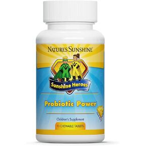 Nature's Sunshine, Sunshine Heroes Probiotic Power، 90 قرصًا قابلاً للمضغ in Kuwait