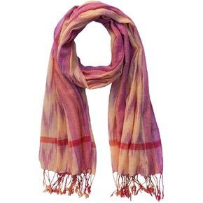 Handloom Woven Pure Cotton Ikat Scarves