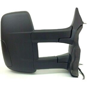 Replacement Driver Left Side Mirror Long Arm Power Mirror and Heated Without Indicator Fit Ford Transit 150 250 350 from 2015-Onward