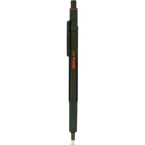 rOtring 600 Ballpoint Pen | Medium Point | Black Ink | Green Barrel | Refillable