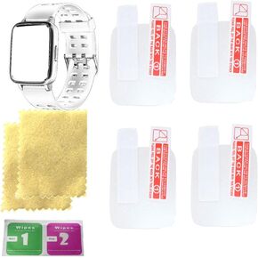 screen protector 1.3" screen protector for smart watch letscom with 4PCS in one pack