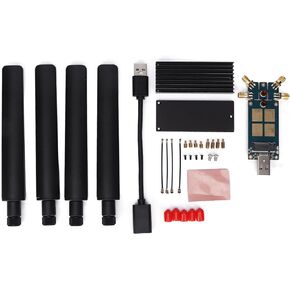 USB Adapter, NGFF M.2 to USB Adapter, USB Adapter with SIM Card Slot 4 Antenna Supports 3G 4G 5G Heat Dissipation NGFF M.2 to USB Adapter for PC