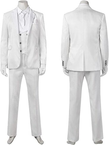 Knight Costume Adult Men Cosplay White Suit Costume Halloween Costume in Saudi Arabia