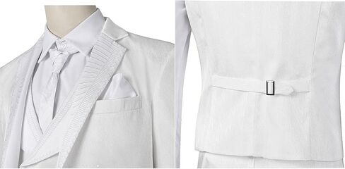 Knight Costume Adult Men Cosplay White Suit Costume Halloween Costume in Saudi Arabia