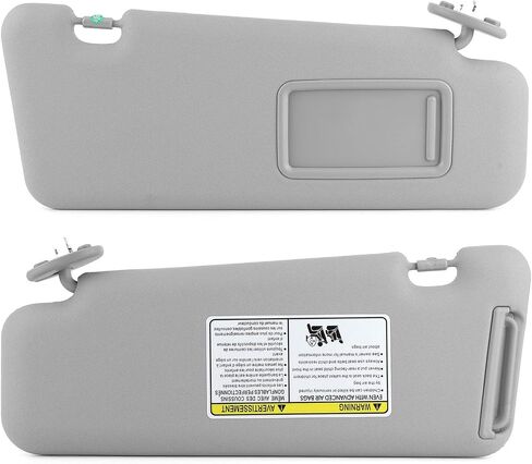 Car Sun Visor, Car Right Sun Visor Passenger Car Interior Parts Right Side 74310‑48530‑B0 Right Windscreen Sun Shade Auto Accessories Fit for Highlander 2008‑2013, Automotive Interior in Saudi Arabia