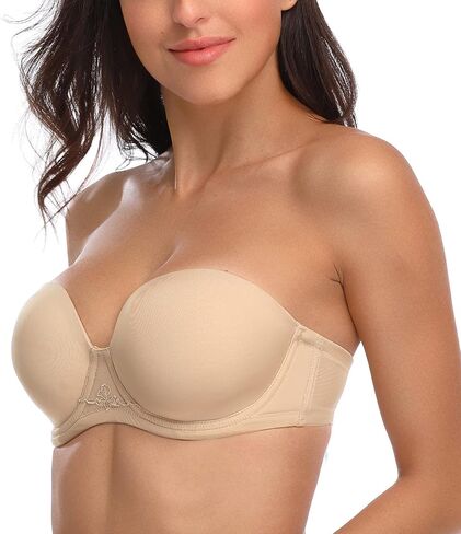 HACI كامل الشكل بدون حمالات للنساء حمالة صدر تغطية متعددة الاتجاهات Underwire مقاس كبير حمالات صدر السجادة الحمراء in Kuwait