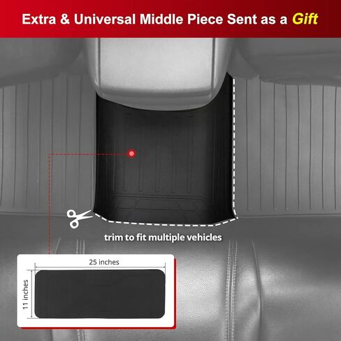 IKON MOTORSPORTS, Custom Fit Floor Mats Compatible with 2018-2024 Toyota Camry, Latex Rubber Heavy Duty All Weather Car Front Rear Carpets Liner 5PC Black, 2019 2020 2021 2022 in Kuwait