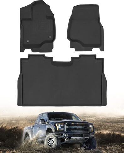 ل 2015 2016 2017 2018 2019 2020 2021 2022 2023 فورد F150 الحصير (SuperCrew) 2023 F150 الحصير SuperCrew 2015-2018 2019-2023 فورد F150 اكسسوارات in Kuwait