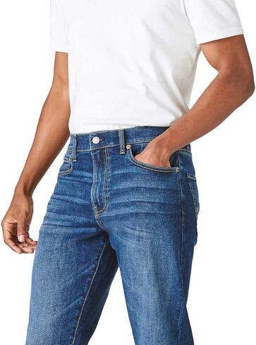 Lucky Brand Men’s 410 Athletic Straight Fit Straight Leg Jeans (as1, Waist_Inseam, Numeric_40, Numeric_30, Blue) in Saudi Arabia