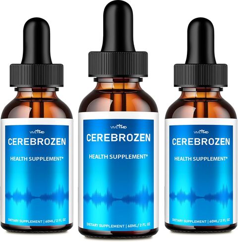 قطرات الأذن من طنين الأذن من Cerebrozen - تركيبة رسمية - تخفيف طنين الأذن من Cerebrozen لرنين الأذن قطرات Cerebrozen من طنين الأذن من Cerebrozen 24 علاج طنين الأذن، مكمل السمع الصحي من Cerebrozen (3 عبوات) in Saudi Arabia
