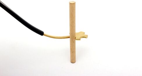 Violin viola Tool Sound Post S setter W/Rubber grip protector Durable Luthier tools (Golden) in Saudi Arabia