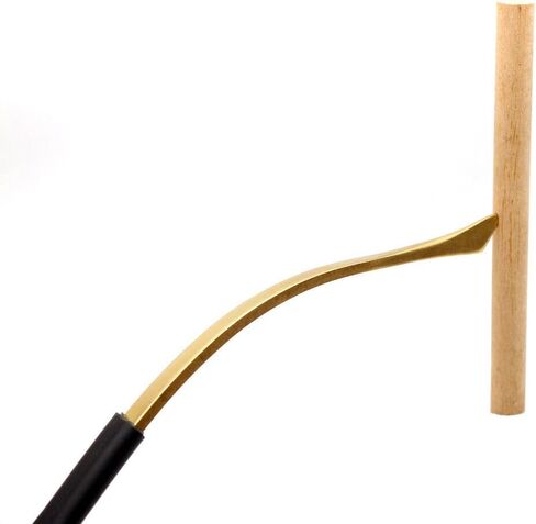 Violin viola Tool Sound Post S setter W/Rubber grip protector Durable Luthier tools (Golden) in Saudi Arabia