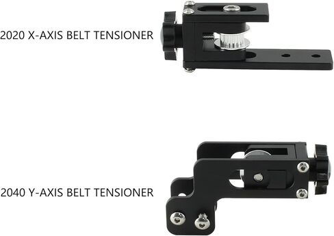 شداد حزام Ender 3 المحور X وY، شداد حزام المحور X للملف الشخصي 2020 وشداد تمديد متزامن للمحور Y للملف 2040، شداد الحزام المستقيم لـ Ender 3، CR-10 (X2020+Y2040) in Kuwait