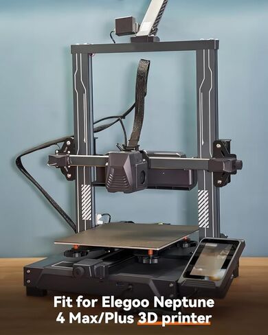 فوهة طارد للطابعة ثلاثية الأبعاد مقاس 0.4 مم، تناسب Elegoo Neptune 4 Max/Plus، 10 قطع من الفولاذ المقوى in Kuwait