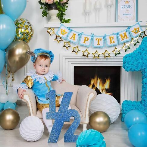 Pink Half Number Sign Glitter 1/2 Baby Birthday Party Decor for Kids Half Years Old Wood Centerpieces for Tables 6 Month Photo Prop Birthday Party Supplies for Girls Wooden Table Sign in Kuwait