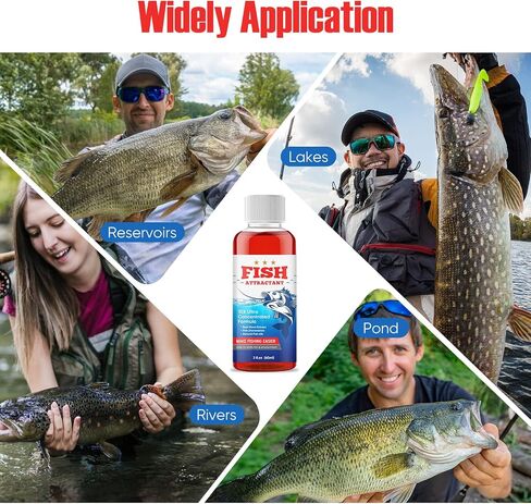 Fishing Bait Scent Natural Fish Attractants Suitable for All Types of Fishes in Saudi Arabia