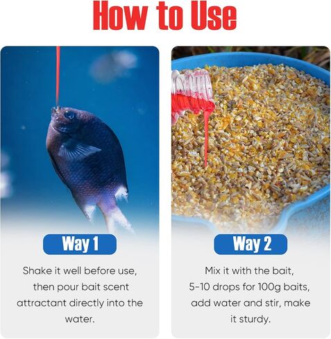 Fishing Bait Scent Natural Fish Attractants Suitable for All Types of Fishes in Saudi Arabia