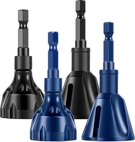 4 قطع من أداة الشطب الخارجية مع شفرة فولاذية التنجستين، لقمة مثقاب لإزالة الشطب، أداة إصلاح خيط المسمار، براغي تالفة للإصلاح السريع، تناسب 5 مم - 25 مم / 3 مم - 20 مم in Kuwait