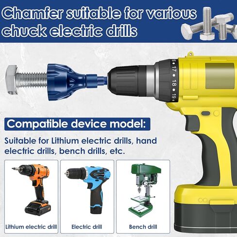 4 قطع من أداة الشطب الخارجية مع شفرة فولاذية التنجستين، لقمة مثقاب لإزالة الشطب، أداة إصلاح خيط المسمار، براغي تالفة للإصلاح السريع، تناسب 5 مم - 25 مم / 3 مم - 20 مم in Kuwait