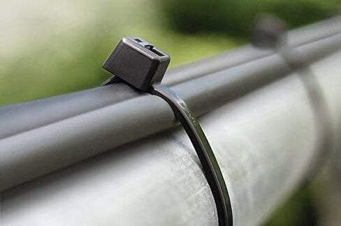 Heavy Duty 40 Inch Cable Zip Ties, Strong Extra Large Zip Tie Set, Indoor and Outdoor, Reliable Long Cord Tie Wraps, 0.36 Inch Wide, Industrial Wire Straps, UV Resistant, Black, 10 pieces in Saudi Arabia