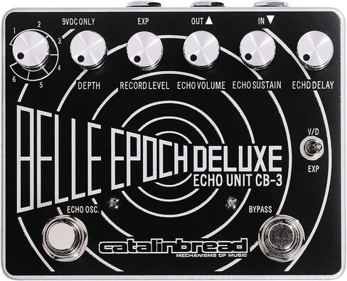 Catalinbread CB Dual Tap Tempo Pedal with TRS Cable, Black and Silver (CAT CBTAP) in Kuwait