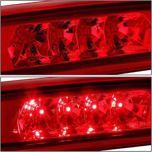DNA MOTORING 3BL-JCHE97-LED-CH غطاء كروم LED مصباح فرامل خلفي ثالث [متوافق مع 97-01 جيب شيروكي] in Kuwait
