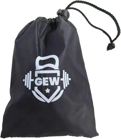 أربطة تمرين بحلقة مقاومة من GEW مع دليل تعليمات وحقيبة حمل، مجموعة من 5 قطع in Kuwait