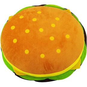CHELEI2019 11.8" Hamburger Plush Cheeseburger Pillow Stuffed Food Cushion Toy,Gifts for Kids
