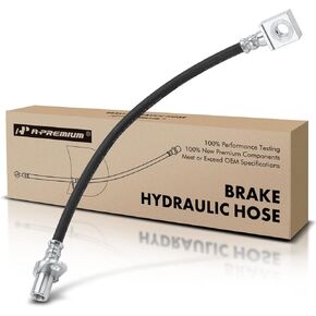 A-Premium Front Driver or Passenger Brake Hydraulic Hose Compatible with Dodge Models - Ram 1500 2006-2007, with 4-Wheel ABS Brake - Replace# 5290686AD