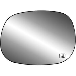 Fit System 30016 Passenger Side Heated Mirror Glass w/Backing Plate, Dodge Dakota Pick-Up, Durango, Full Size Van, Pick-Up, 6 5/8" x 9 1/4" x 9 3/8" (Foldaway Mirrors, 6x9)