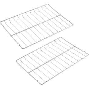2Pcs 316067902 Oven Rack Replacement Parts for Frigidaire Stove Oven Parts 316069800 Oven Rack for Kenmore Oven Parts 23" x 16" 304 Stainless Steel Rack-Flat Frigidaire Range Oven Wire Rack